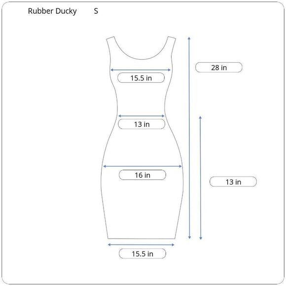 Rubber Ducky Sexy Little Off The Shoulder Mini Dress Size S D1 - Picture 6 of 6